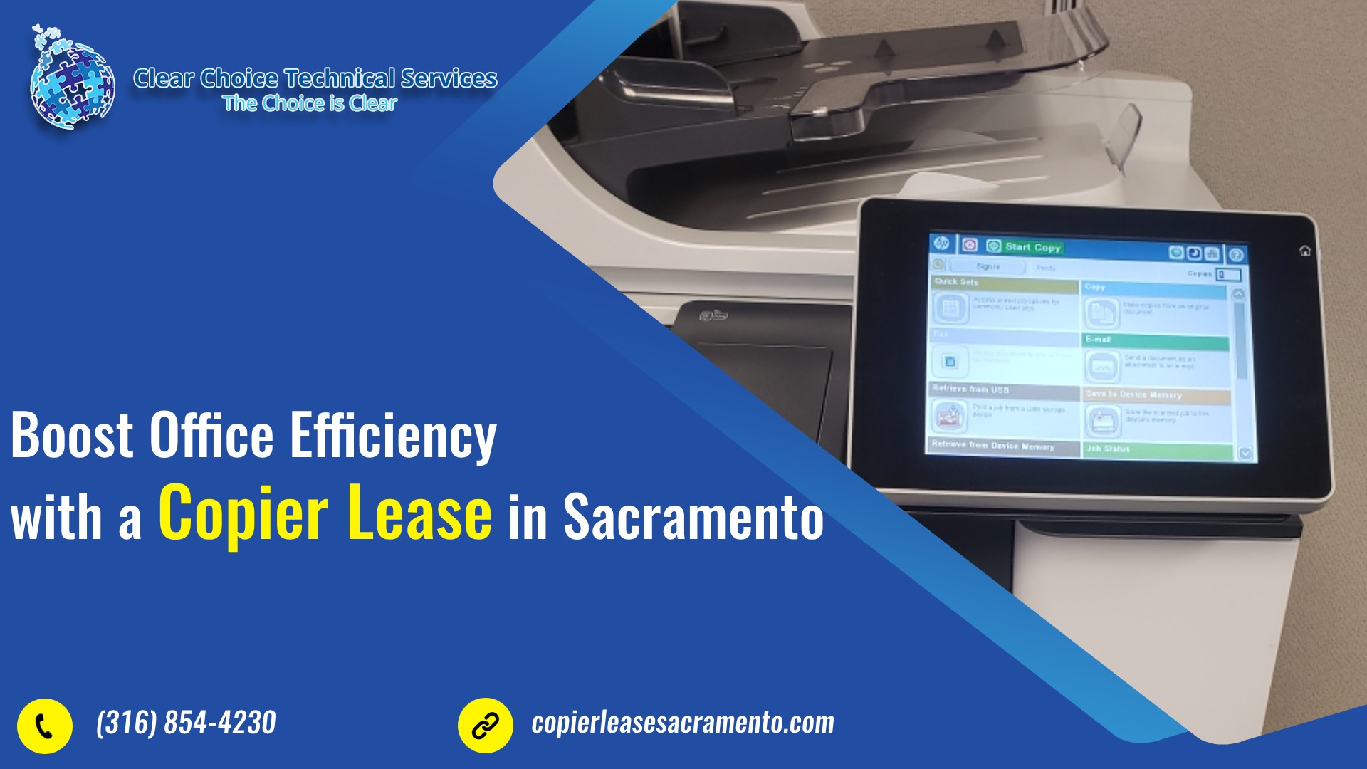 Boost Office Efficiency with a Copier Lease in Sacramento