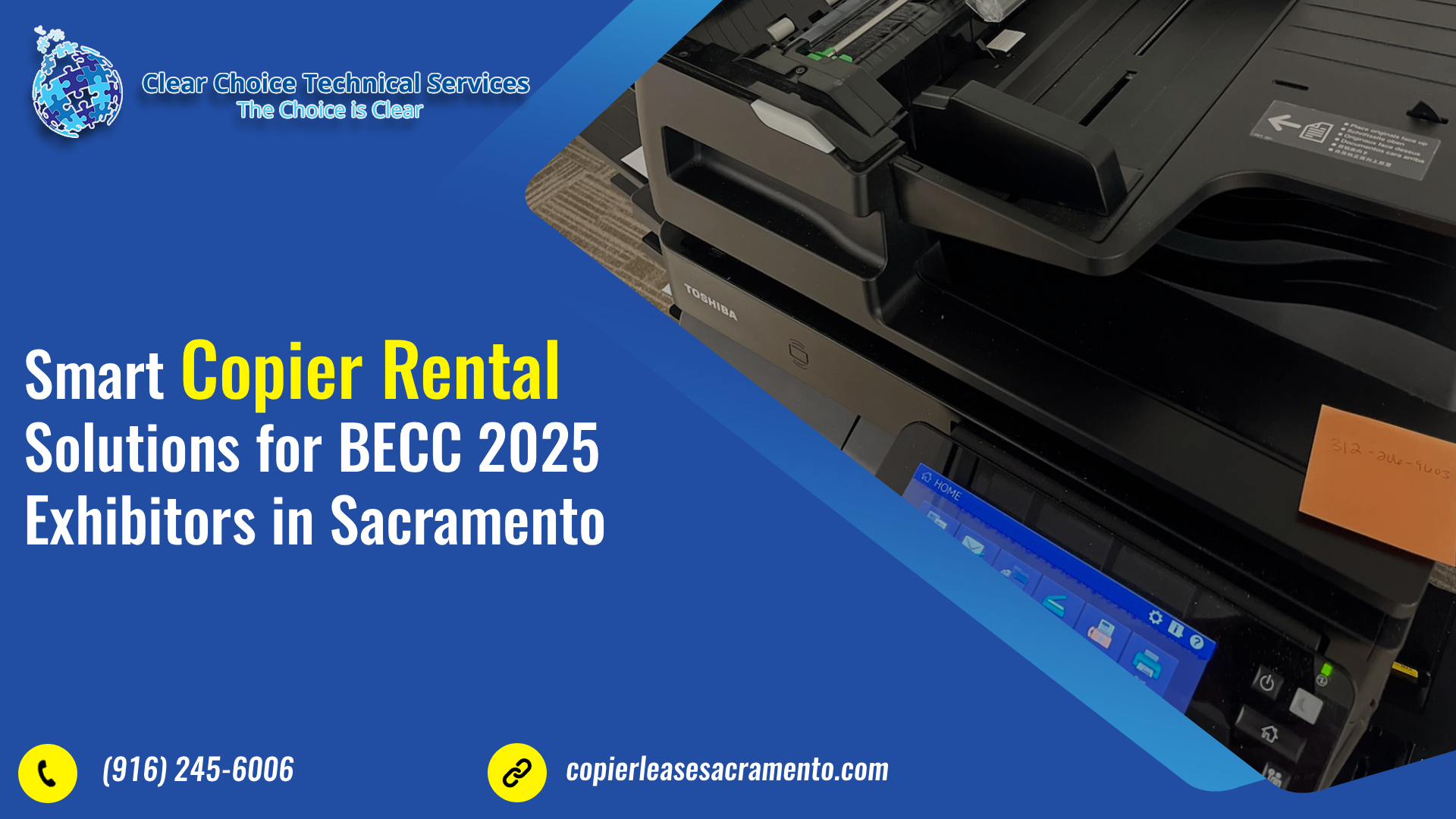 Read more about the article Smart Copier Rental Solutions for BECC 2025 Exhibitors in Sacramento